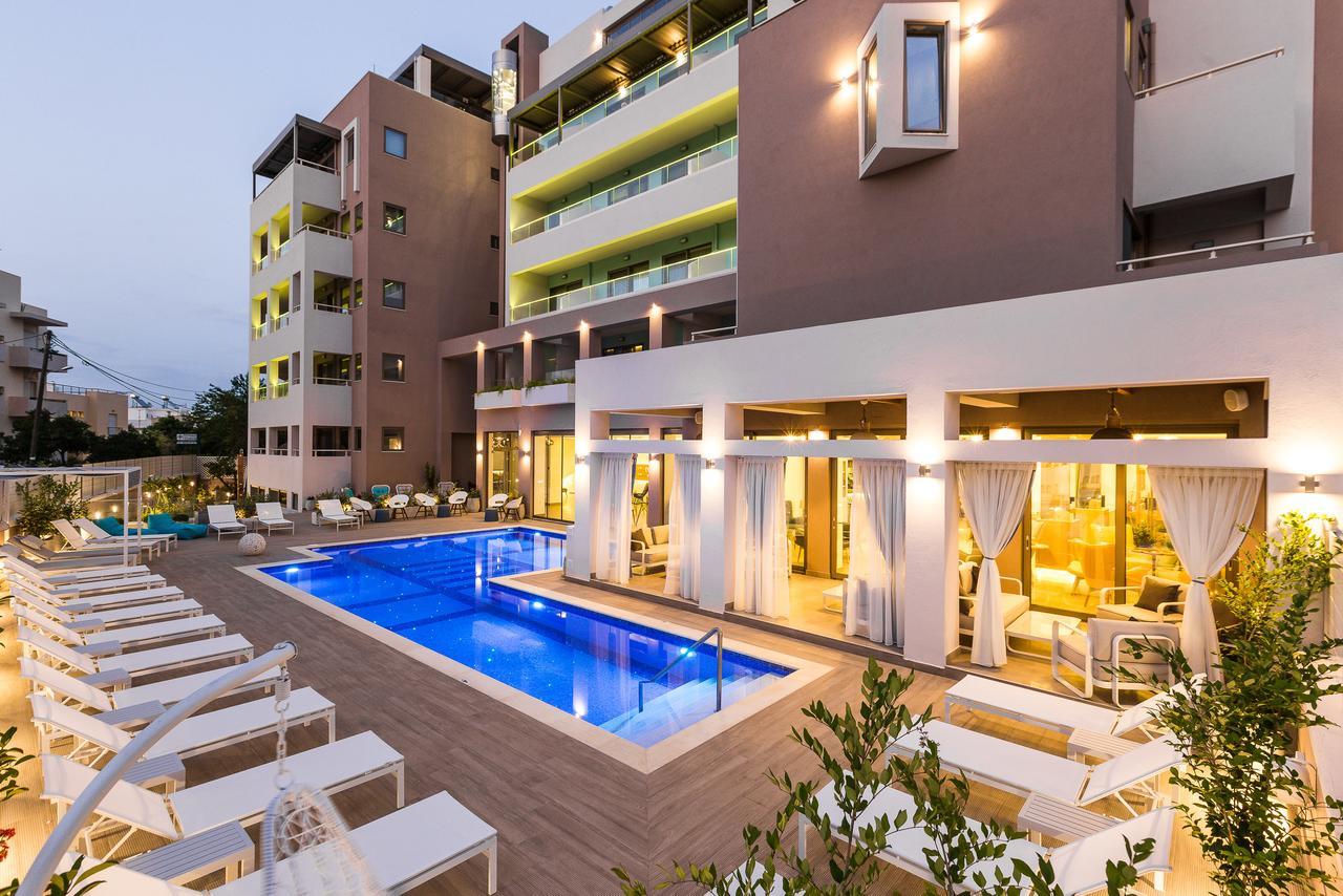 Menta City Boutique Hotel Rethymno Exterior foto